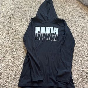 Girls puma hoodie